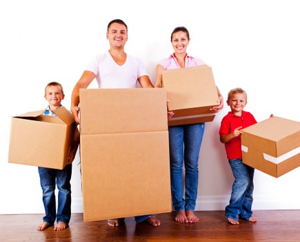 Professional packing services for a North End home move