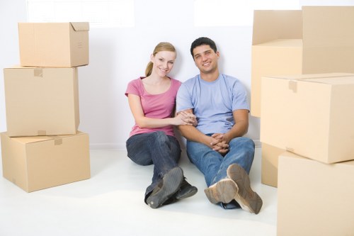 North End moving van service helping with flats and storage transfers
