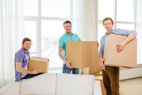 Man and van service for business deliveries in North End